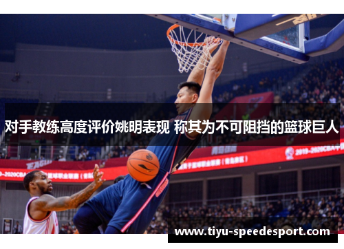 对手教练高度评价姚明表现 称其为不可阻挡的篮球巨人
