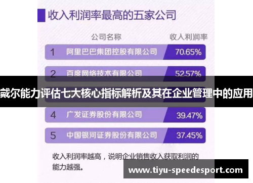 戴尔能力评估七大核心指标解析及其在企业管理中的应用