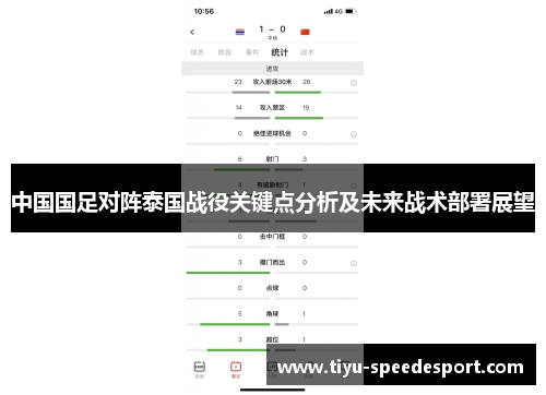 中国国足对阵泰国战役关键点分析及未来战术部署展望