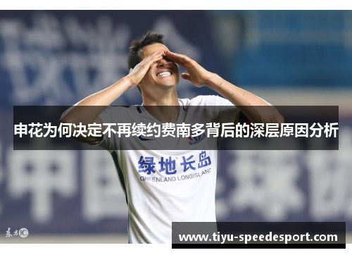 申花为何决定不再续约费南多背后的深层原因分析
