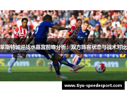 莱斯特城迎战水晶宫前瞻分析：双方阵容状态与战术对比